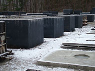 Plac produkacja szamb betonowych Ełk